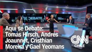 Aqui Se Debate: Tomás Hirsch, Andrés Jouannet, Cristhian Moreira y Gael Yeomans