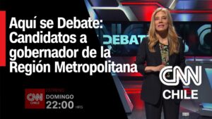 EN VIVO | Aquí se Debate: Candidatos a Gobernador de la Región Metropolitana