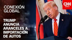 Donald Trump anuncia aranceles de 25% a los autos importados