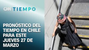Máximas moderadas en el centro del país: Pronóstico para este jueves 27 de marzo