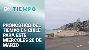 Suben las máximas para este miércoles 26: Revisa el pronóstico completo