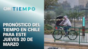 Precipitaciones y vientos de hasta 50 km/h en el sur: Revisa el pronóstico para este jueves 20